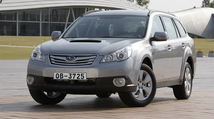 Subaru Outback grey 09