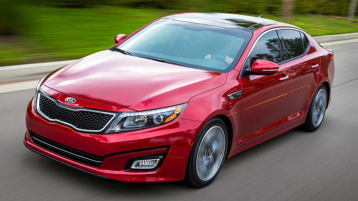 kia Optima 2013 Red