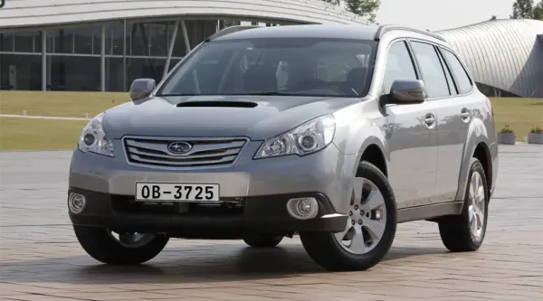 Subaru Outback grey 09